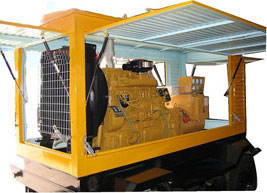 临渭移动电站(移动柴油发电机组) 临渭移动电站(移动柴油发电机组)